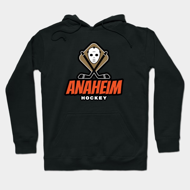 Anaheim ducks hockey Hoodie by BVHstudio